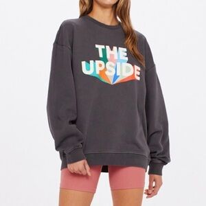 THE UPSIDE INFINITE SATURN CREW sweatshirt top